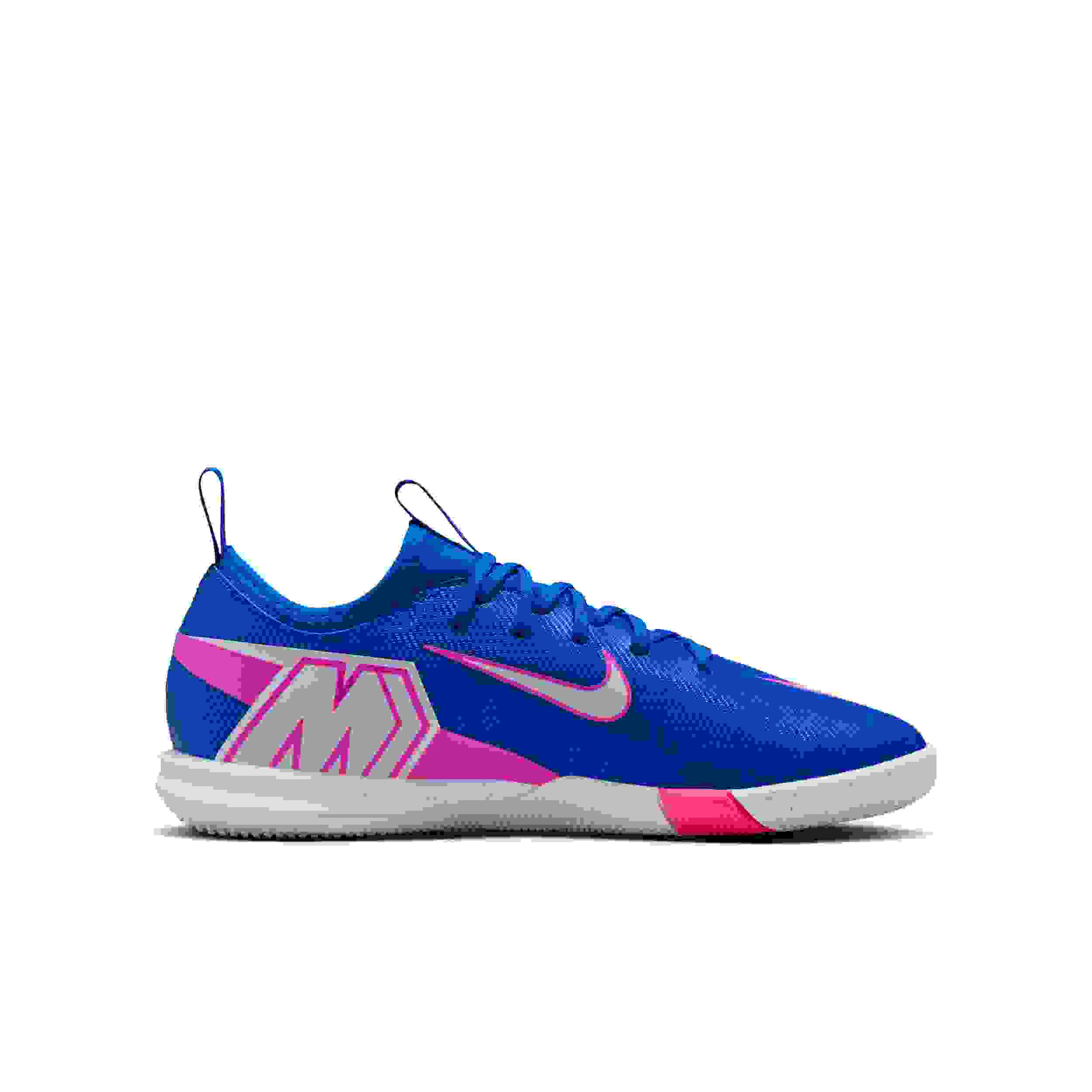 Nike Jr. Mercurial Vapor 16 Academy IC Grade School Kids' "Racer Blue/White" Soccer Shoe